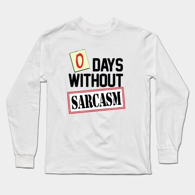 Sarcasm Long Sleeve T-Shirt by marengo